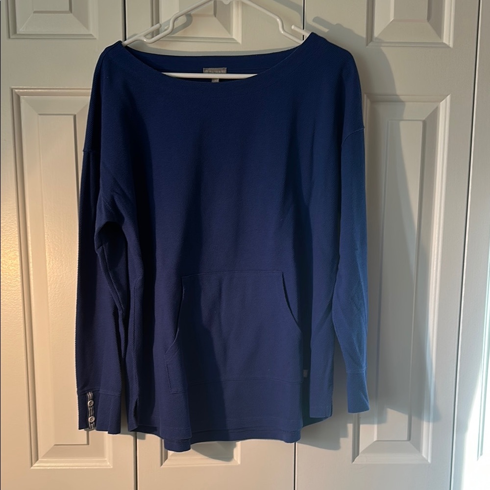 Talbots Royal Blue Knit Top
